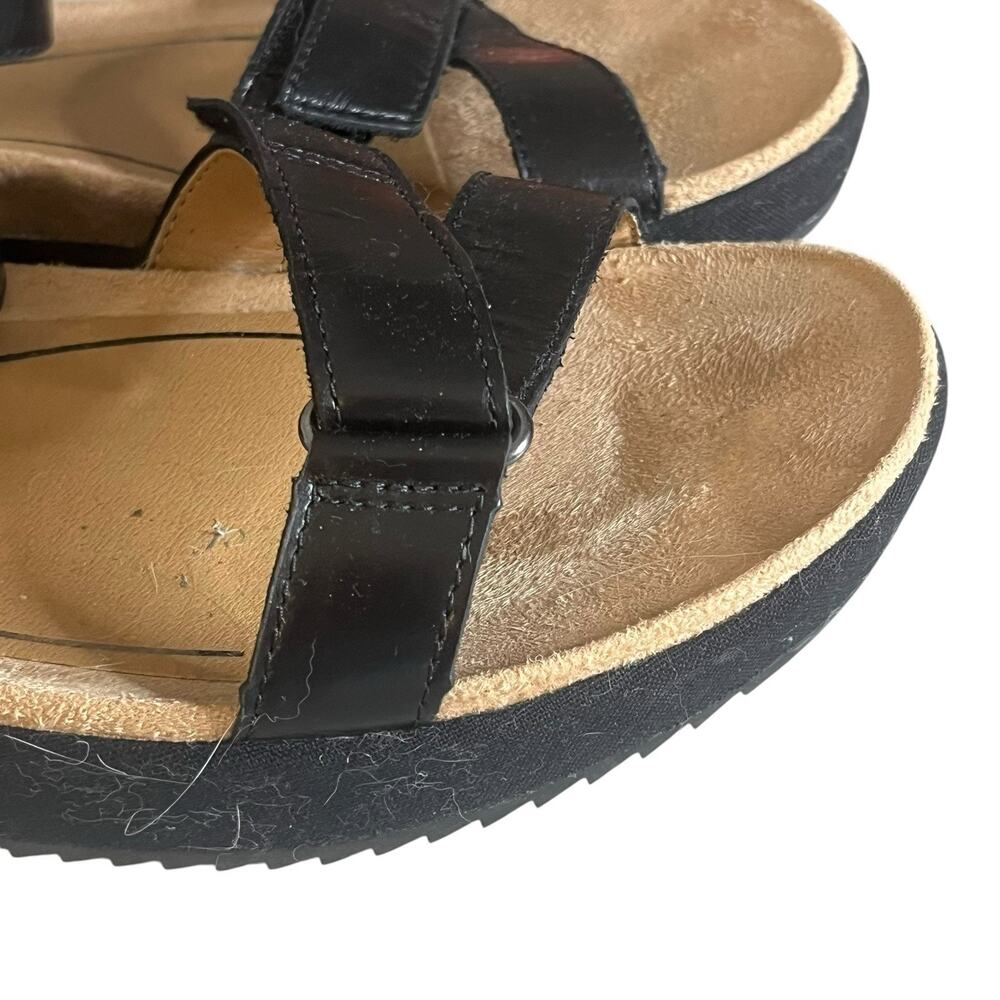 VIONIC Kayan Women's 8 Black Orthotic Backstrap Sport Comfort Sandals MSRP $125 - Picture 5 of 12